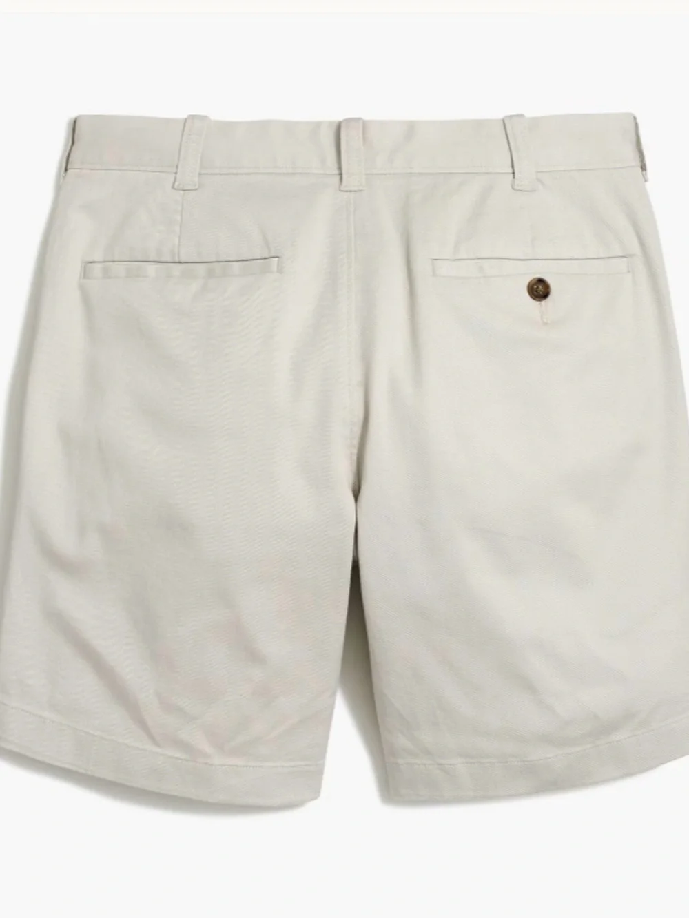 J. Crew Chino Shorts Flat-Front Cotton Blend Mens Size 30